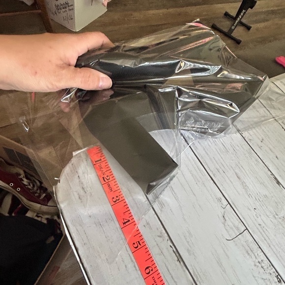 H&M 9.5 Black chunky high heels - Picture 8 of 8